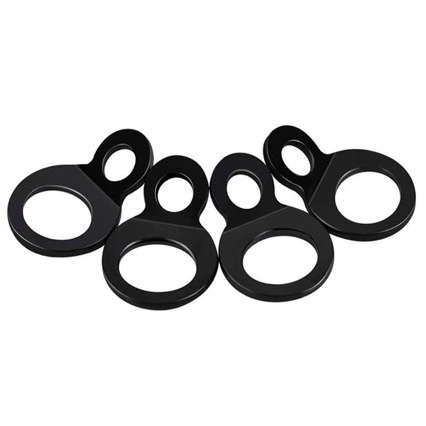 Черный O-образное кольцо цепной якорь для гаражной мастерской грузовик прицеп для гольфа крючок