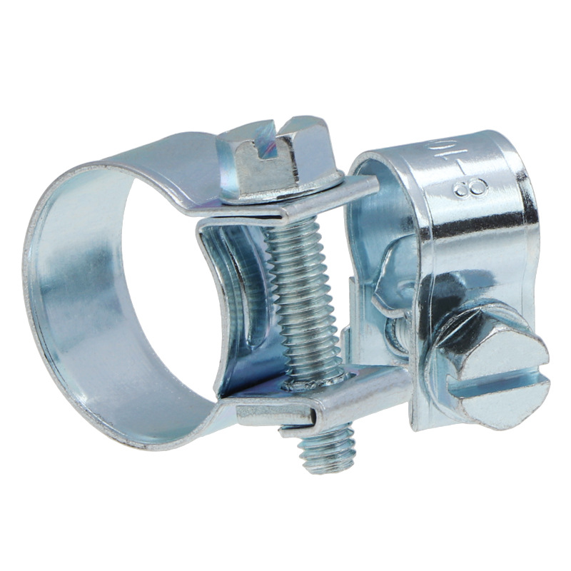 Juego de 60 Abrazaderas para Tubos Galvanizadas en Caja, Mini Abrazaderas para Tuberías de Agua, Abrazaderas para Mangueras, Venta al por Mayor