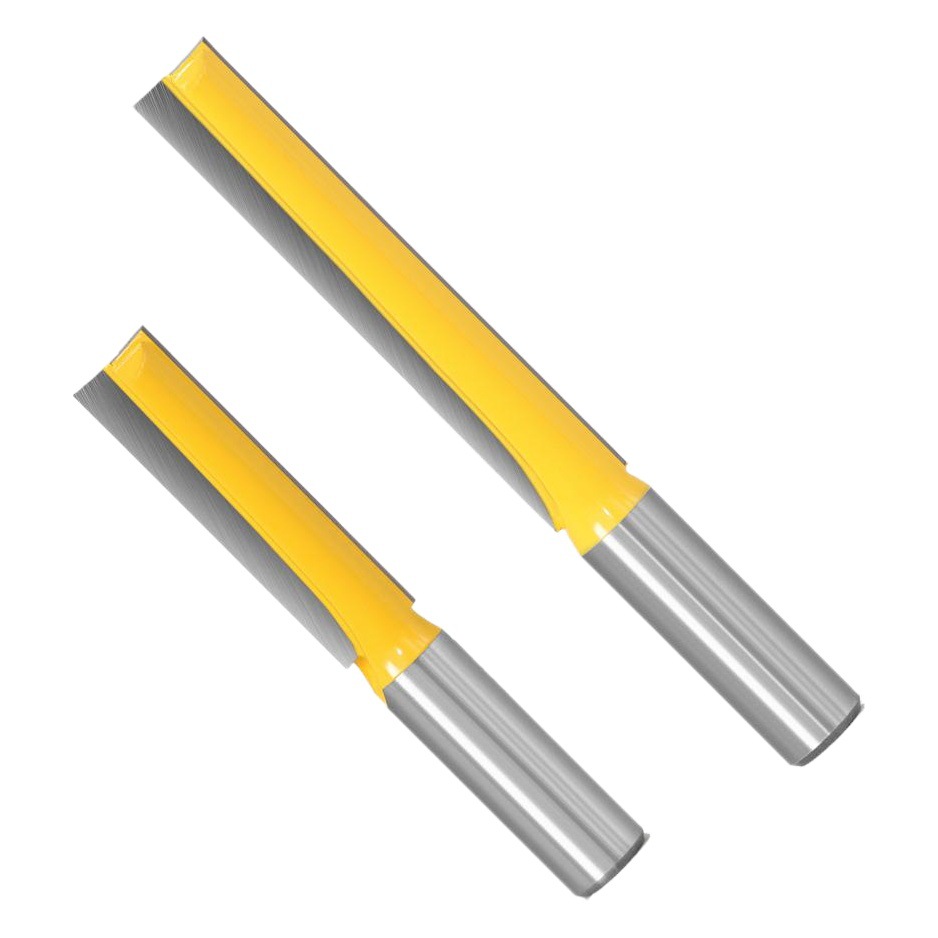 Cuchillo de alargamiento de ranurado de corte recto cortador de carpintería cortador de fresado placa de la puerta de bloqueo cortador de fresado ranurado cuchillo de fondo