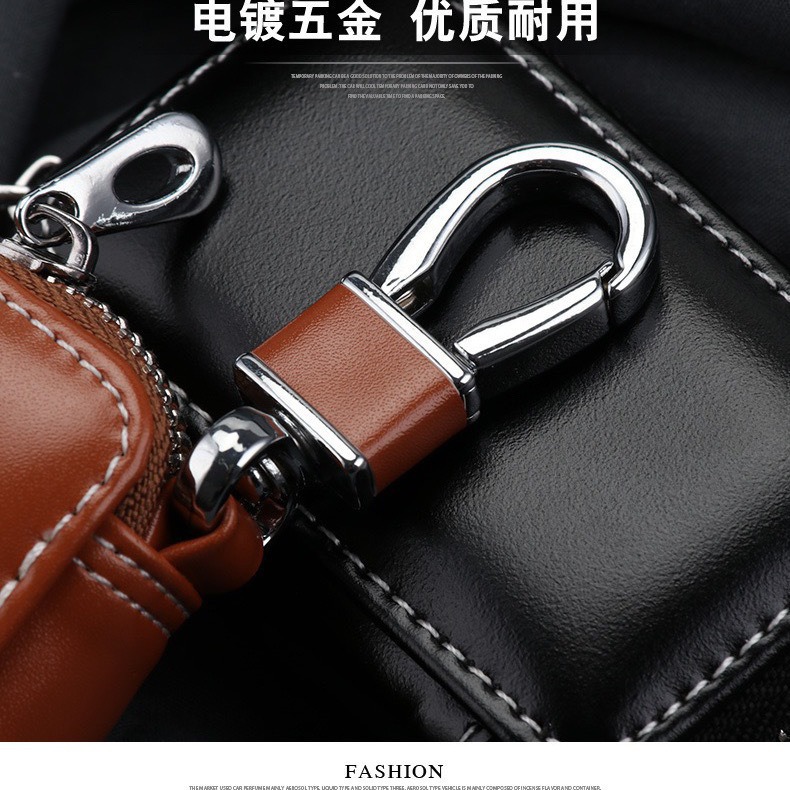 Suitable for Toyota Corolla Camry Crown Ralink Reiz Highlander Rav4 Leather Car Key Bag