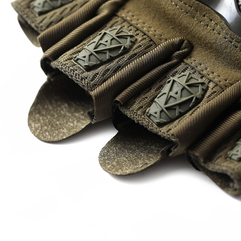 Táctico de medio dedo para hombre, ciclismo deportivo, gimnasio, bicicleta de verano, equipo de carcasa dura, guantes protectores retro