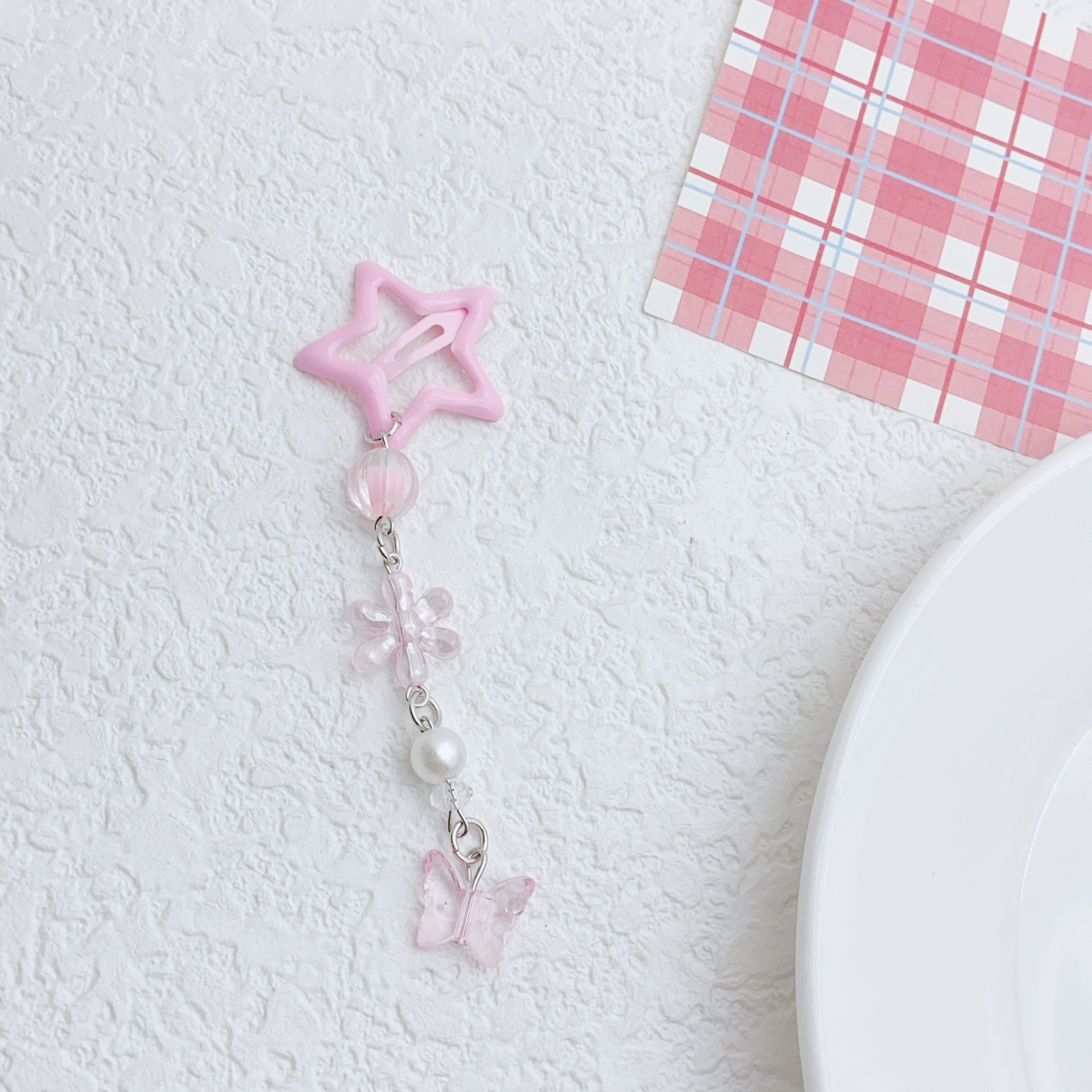 8g Weight Charm Hair Clips Hair Accessories Type 1 Piece Quantity Holiday, Street Occasion Alloy Material Pentagram Pattern All Seasons Season Women's Gender IG Style, Cute, Sweet Style IG Style Cute Sweet Women's Pentagram Alloy Charm Hair Clips 18