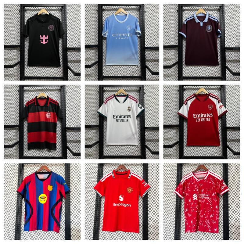 2627 Season Barcelona Real Madrid Tottenham Inter Milan Manchester City Miami Arsenal Liverpool Fan Jerseys Football Uniforms