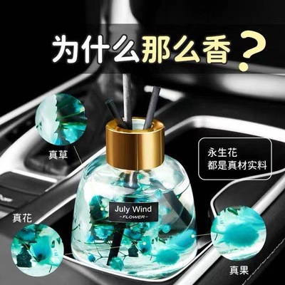 車載香薰家用室內汽車裝飾擺件空氣清新生日禮物無火熏香車載香水