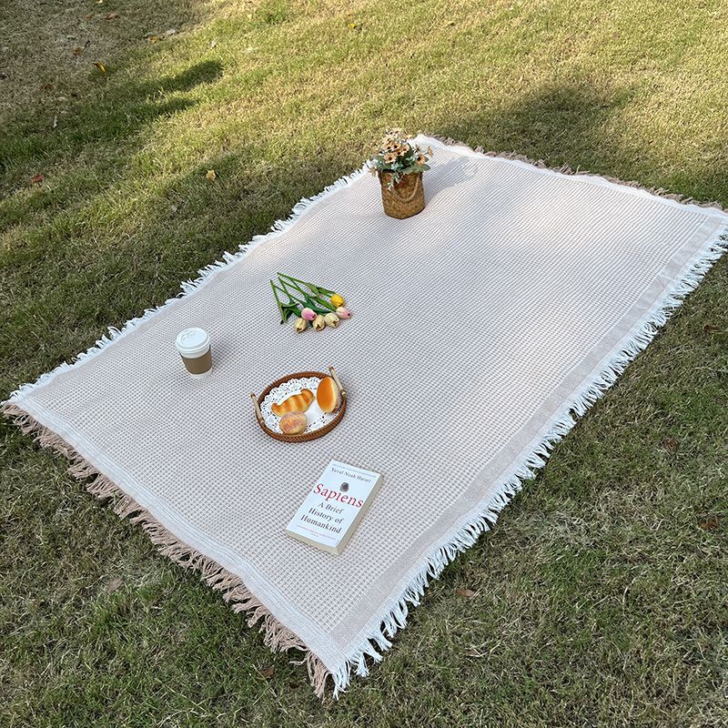 野餐垫法式文艺ins户外露营通用加厚双面野餐布桌布网红拍照垫子|undefined