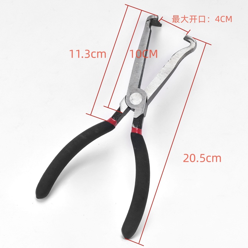 8inch 전원 끄기 펜치 빨간색 및 검정색 손잡이(1쌍)