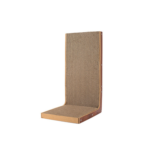 L型猫抓板立式猫抓柱耐磨不掉屑瓦楞纸耐抓逗猫猫玩具小型猫爬架