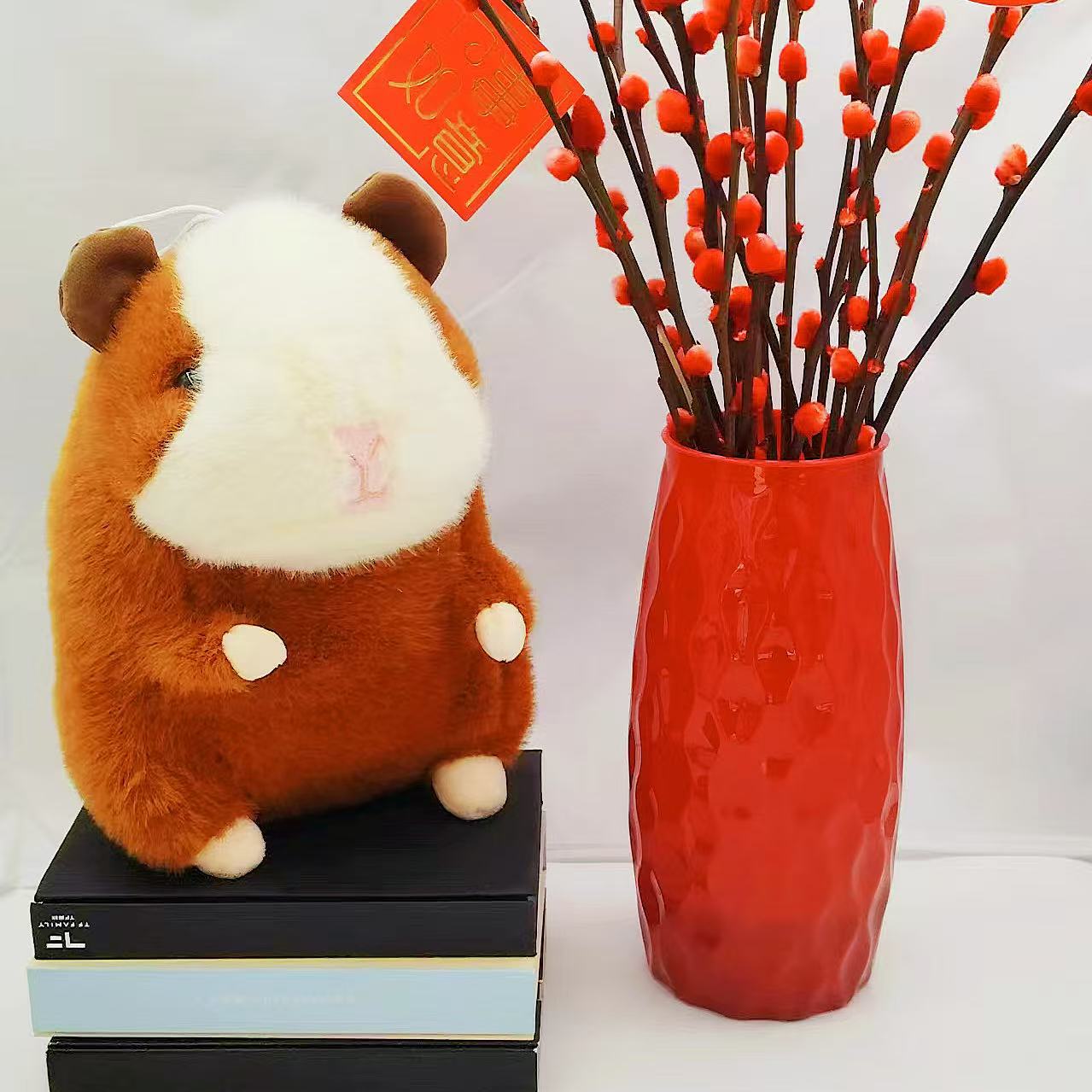 Nuevo flujo de ocho pulgadas juguetes de peluche agarrar muñecas de boda tirar muñecas empujar regalos al por mayor