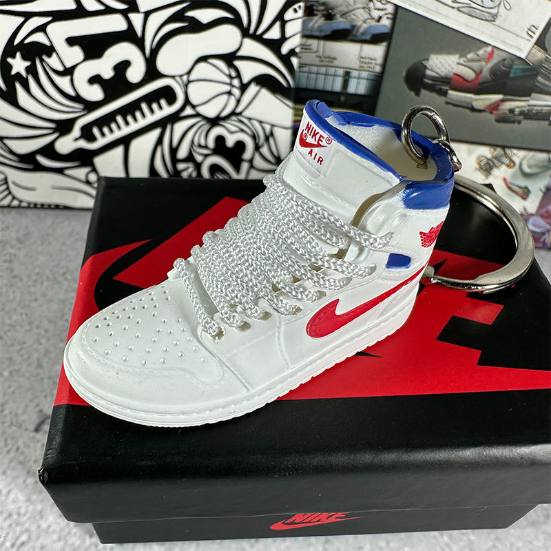 95.red, white and blue + box