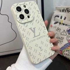 瞳眼潮牌Vはリンゴ16promaxの新型iphone14 proシリコンフロスト15ins暴金IP16を適用している