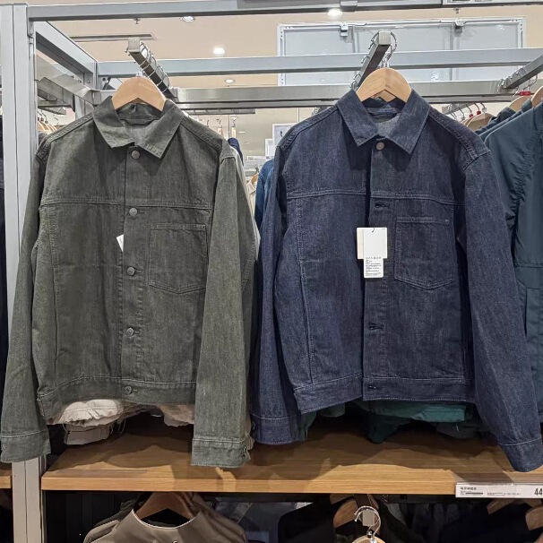 Denim style jacket for men and women, couple's jacket, casual top, 2026 autumn new model 488726 Denim style jacket for men and women, couple's jacket, casual top, 2026 autumn new model 488726