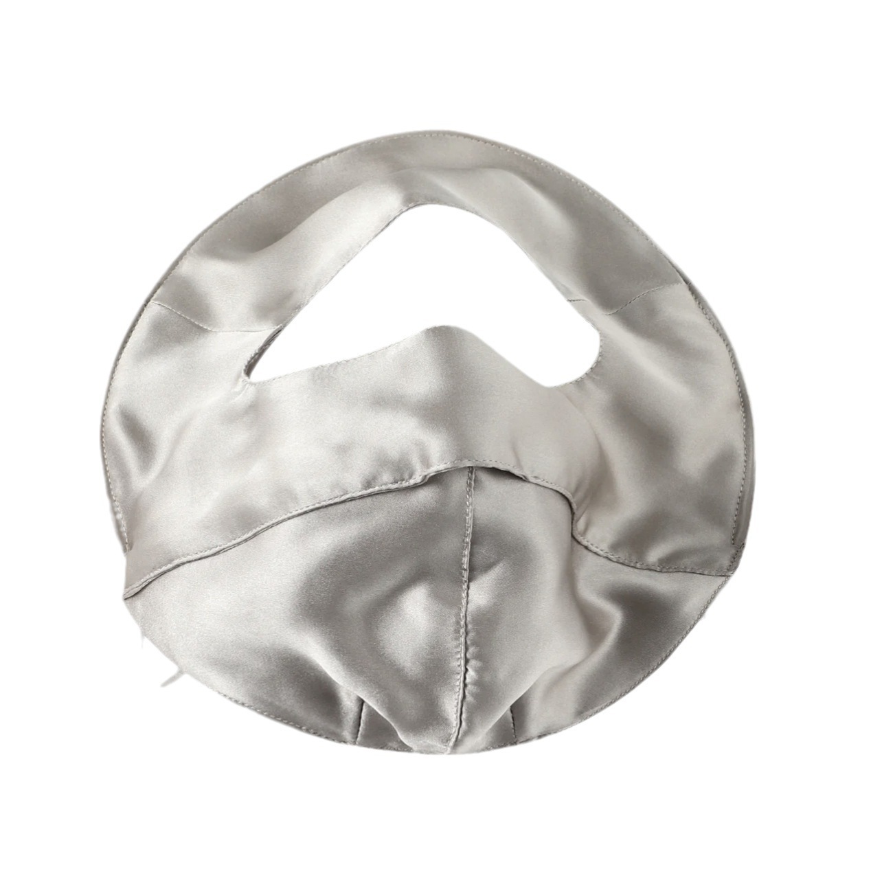 Anti-UV Blu-ray Anti-radiación Face Máscara de protección solar de seda de morera Cara completa Nueva conducción Cara de seda Gini