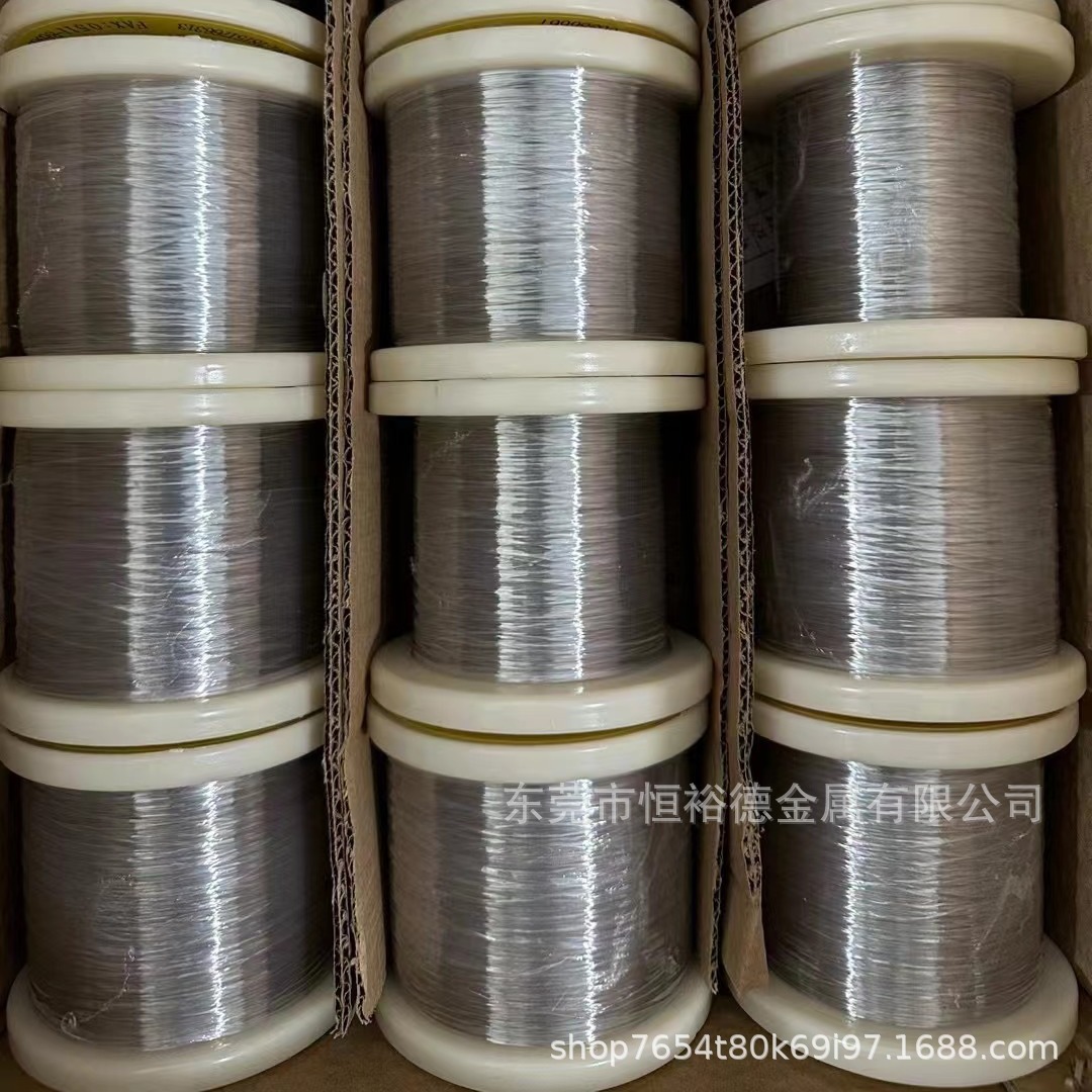 厂家直销镍丝n4高纯镍线GH4169高温合金弹簧丝GH4145镍基合金线材