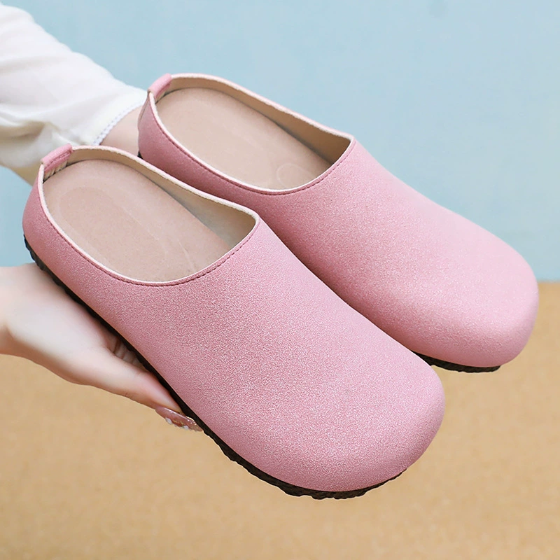 Женские тапочки, новая осенняя модель, повседневные туфли без застежек, оптовая продажа, неглубокие лоферы, мягкая подошва, удобные для ног, туфли для мам