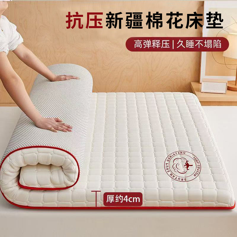 Household Cotton Mattress Cushion Household Bedroom Simmons Mattress Student Dormitory Single Rental Special Protective Mat