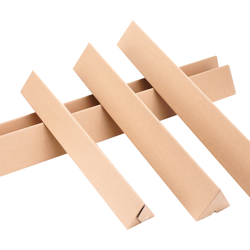 Muestra de cartón envío gratis de tres capas de cinco capas extra duro caja de cartón expreso caja de avión al por mayor triángulo cartón tira de cartón