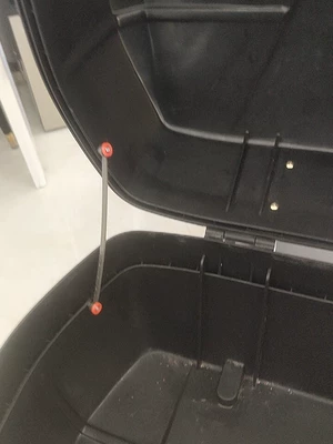 Electric Vehicle Rear Cargo Box: Electric car tail box