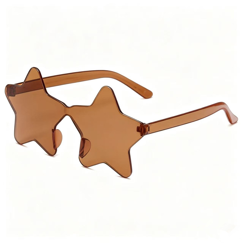 Moda unida en forma de corazón gafas de sol color caramelo gafas de sol corazón de melocotón transfronterizo gafas de amor gafas de baile gafas