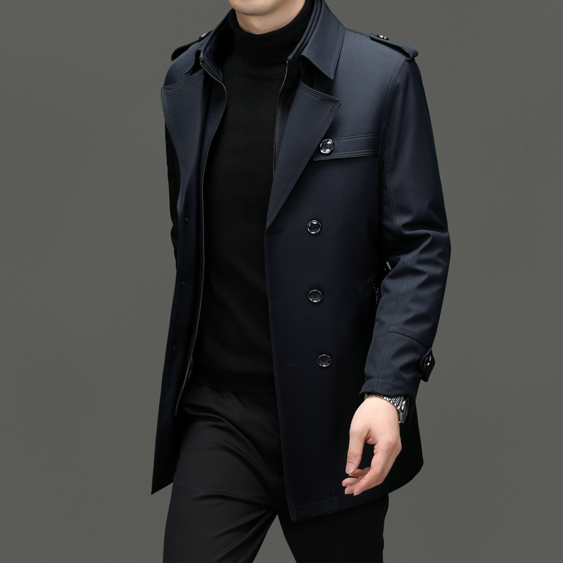 Liner, demi-season trench coat, jacket for leisure