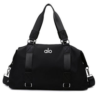 Alo Fitness Bag Fitness Bag Portable Training Yoga Bag Women's Dry and Wet Separation Large Capacity Business Trip Shoulder Bag
