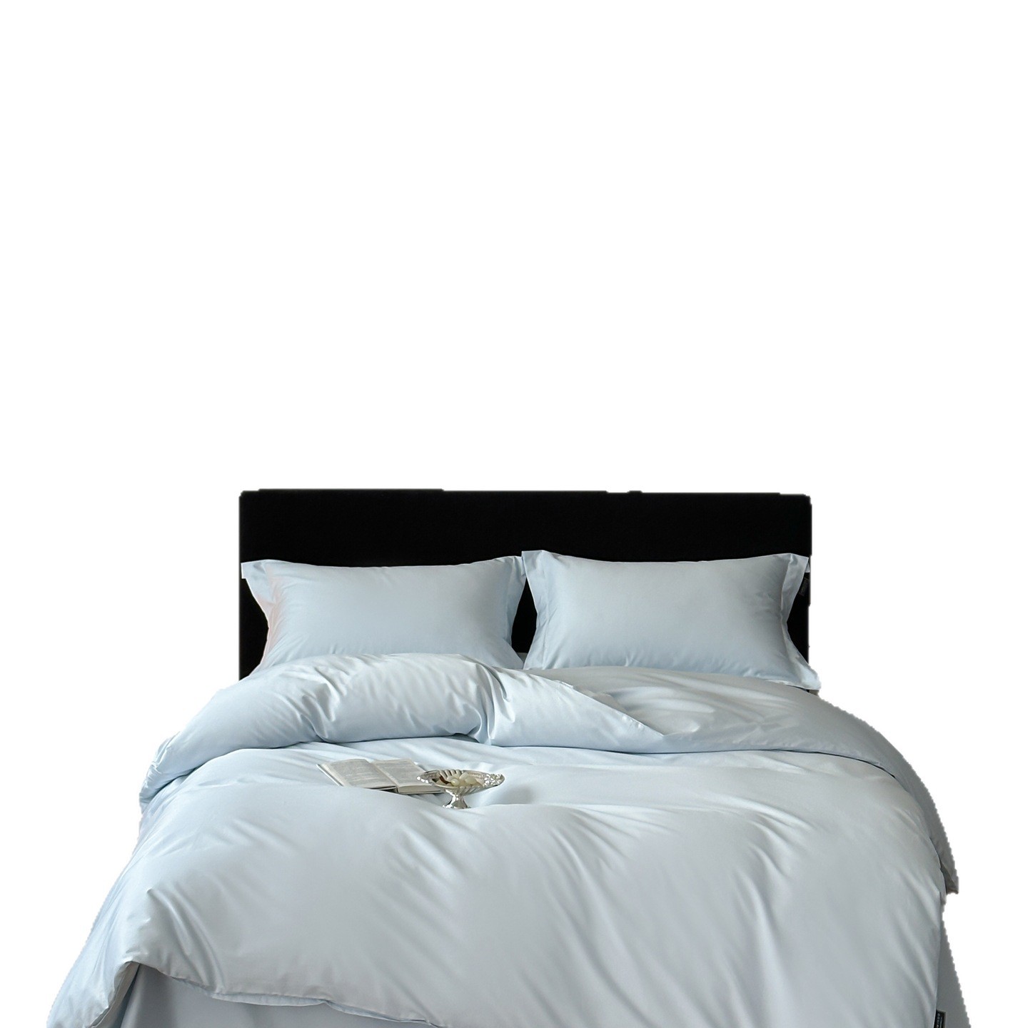 Minimalistisches Bettwäsche Set 100s Baumwolle Vier Teile_voghion.com