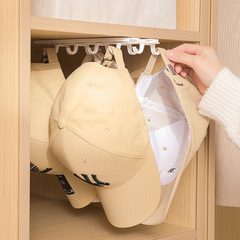 Japanese dual-row hooks pull-out shelf kitchen accessory storage rack home storage cabinet ceiling hooks top hooks