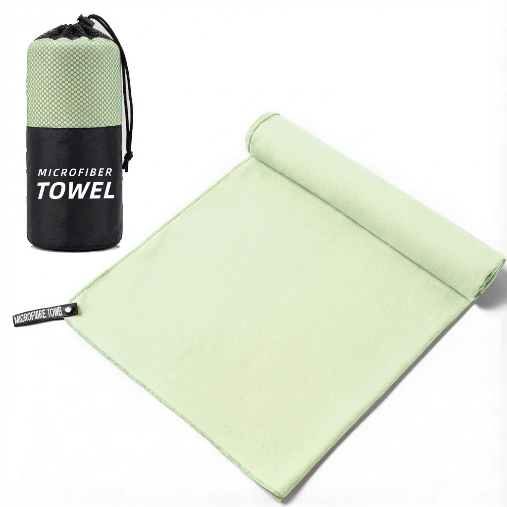 Absorción transfronteriza portátil toalla de secado rápido natación microfibra logo personalizado toalla deportiva succión de sudor gimnasio