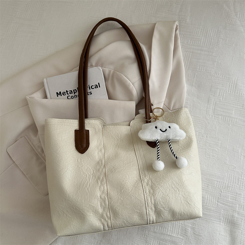 2024 invierno de alta calidad sensación de gran capacidad bolso de moda de mujer de viaje bolso de hombro casual versátil bolso de brazo de mujer