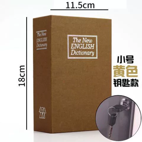 Book safe, piggy bank, wallet, storage box