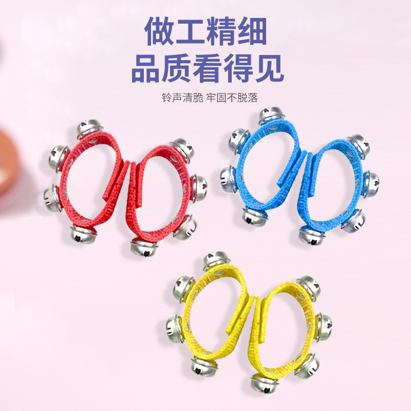 Niños al por mayor pequeña muñeca campana kindergarten educación temprana música juguete instrumento de percusión juguete los niños pequeños Bell