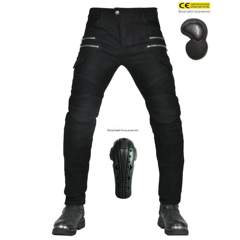 2024 nuevos jeans de motociclismo pantalones de carreras correa de cremallera de motociclismo anticaída pantalones de caballero image 9