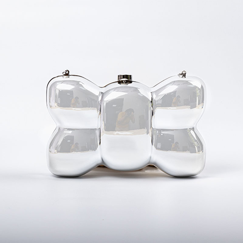 Bolsa de cena de moda de comercio exterior transfronterizo bolsa acrílica damas bolso de arco bolso de mano de boda bolso de hombro