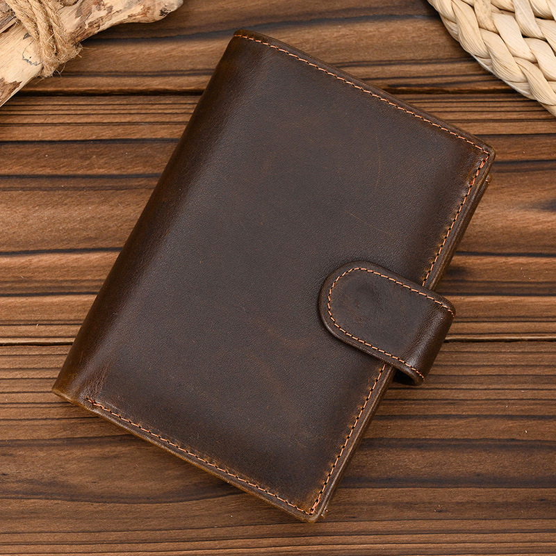 Genuine Leather Short Wallet for Men and Women, First-Layer Cow Wallet 80% off 70% off Multi-Card Slot Wallet with Coin Purse Export Genuine Leather Short Wallet for Men and Women, First-Layer Cow Wallet 80% off 70% off Multi-Card Slot Wallet with Coin Purse Export