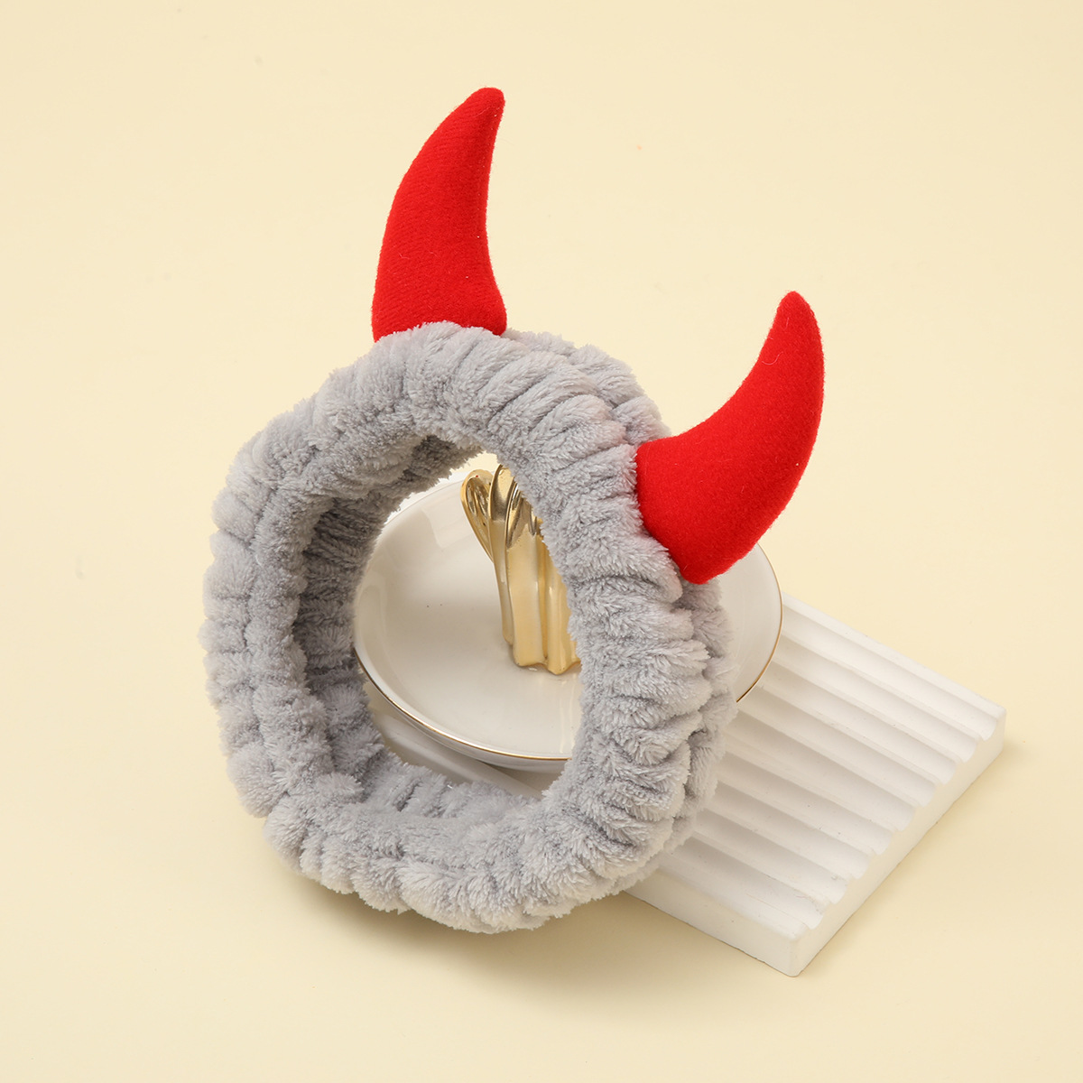 Moda europea y americana corn roja corn