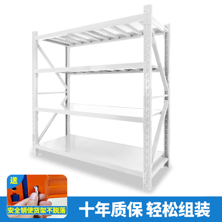 倉庫保管棚卸売倉庫展示棚鉄棚物置棚家庭用軽量中型置物鉄棚物置棚|undefined