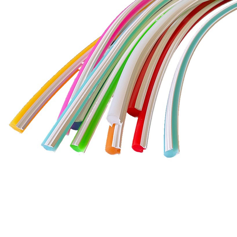 Светодиодная разделительная лампа с гибкой неоновой лампой силиконовой полосы низкого давления 5v12v