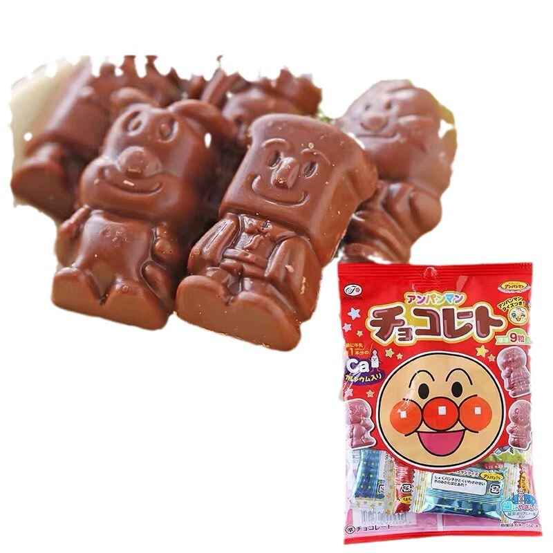 Японский Anpanman молочный шоколад против моли шоколад (вкусный пакет 68 г)