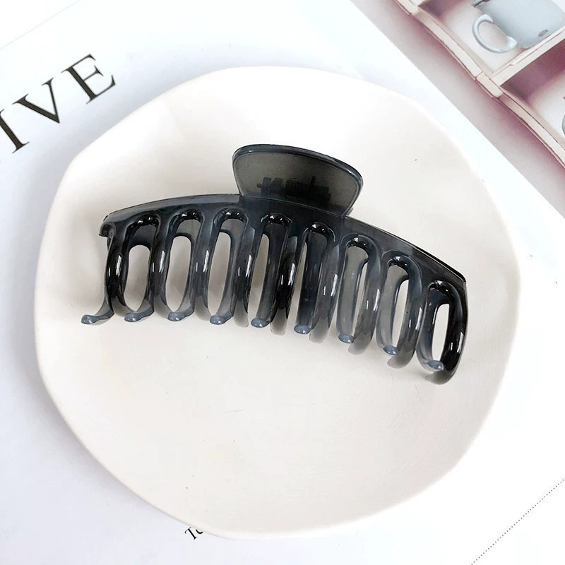  Big crab pin, acrylic universal hairgrip, Amazon, 11cm, simple and elegant design