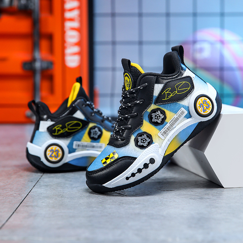 Professional Basketball Shoes For Boys Non-slip Training Footwear_voghion.com