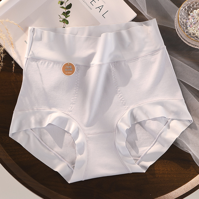 60支婴儿棉大码200斤内裤女 纯棉7A裆高腰无痕三角裤