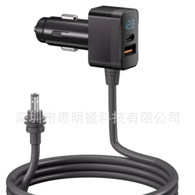 60W is suitable for mini devices, car charger, vehicle charging DC car charger, waterproof 12V/24V car charger TR69 (Siqaret yandırıcısı) - 60wdc-head-vehicle-charging-power-cable-60w-car-charging-cable69