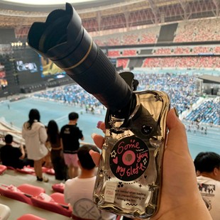Concert Telescope Mobile Phone Telephoto Lens Music Festival Shooting Artifact Anti-Shake Magnifying Telescope External High-Definition