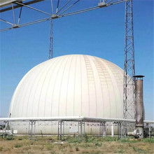 50立方双膜气柜 100方沼气储气柜的尺寸价格 双膜气柜安装 距离