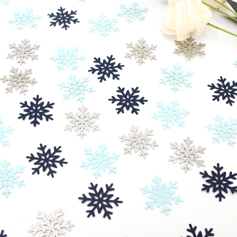 Amazon confetti snowflake confetti sequins 100pc suit decoration Christmas party throwing confetti Amazon confetti snowflake confetti sequins 100pc suit decoration Christmas party throwing confetti