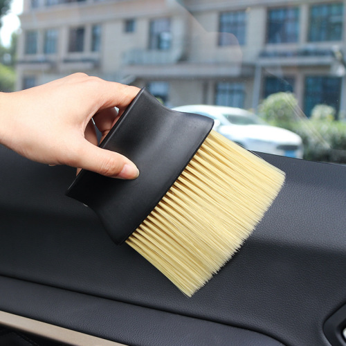 Car air outlet cleaning brush car air conditioning air outlet dust removal small brush dust sweeping car interior gap cleaning tool