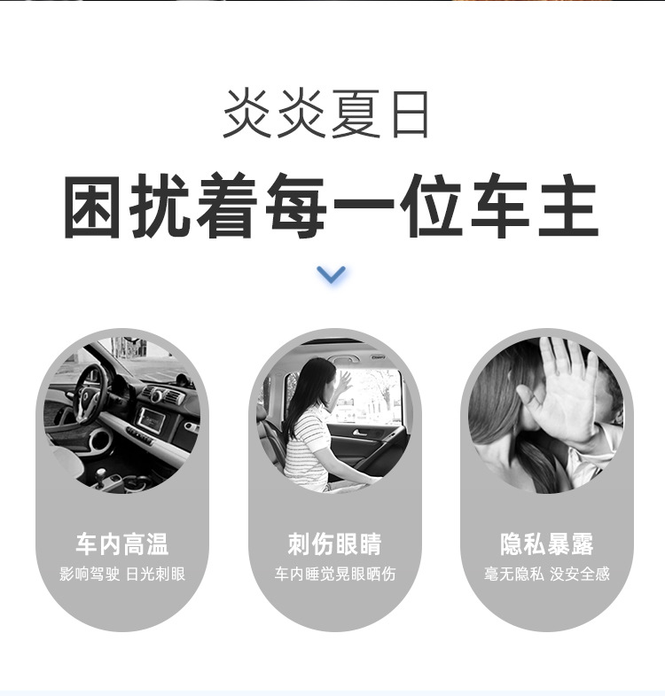 Car Curtain Sunshade Suction Cup Universal Mesh Car Sun Protection and Heat Insulation Car Side Window Privacy Curtain