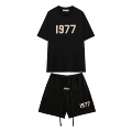 Black shorts set