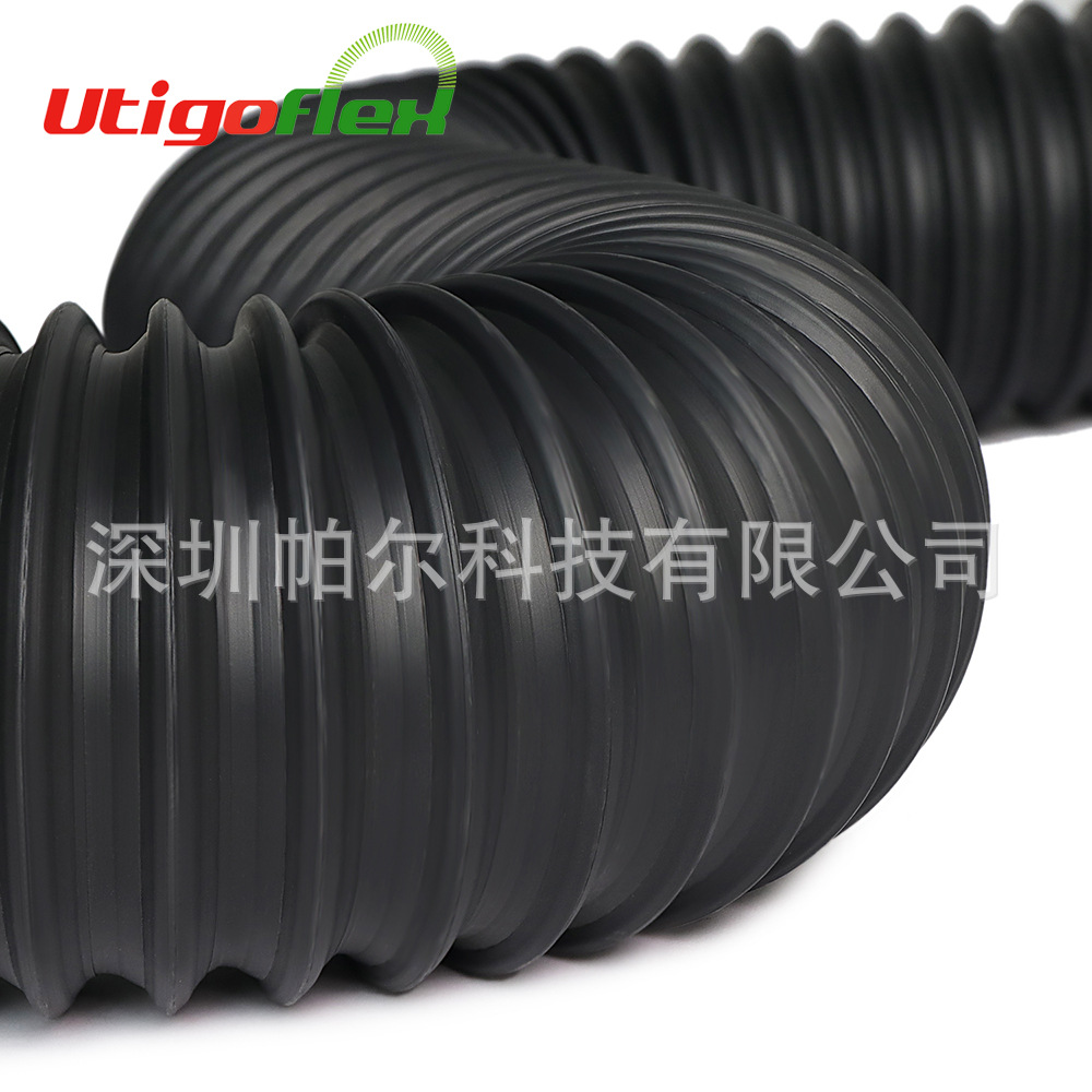 厂家供应TPE耐高温钢丝软管热塑橡胶塑料钢丝螺旋抽吸软管