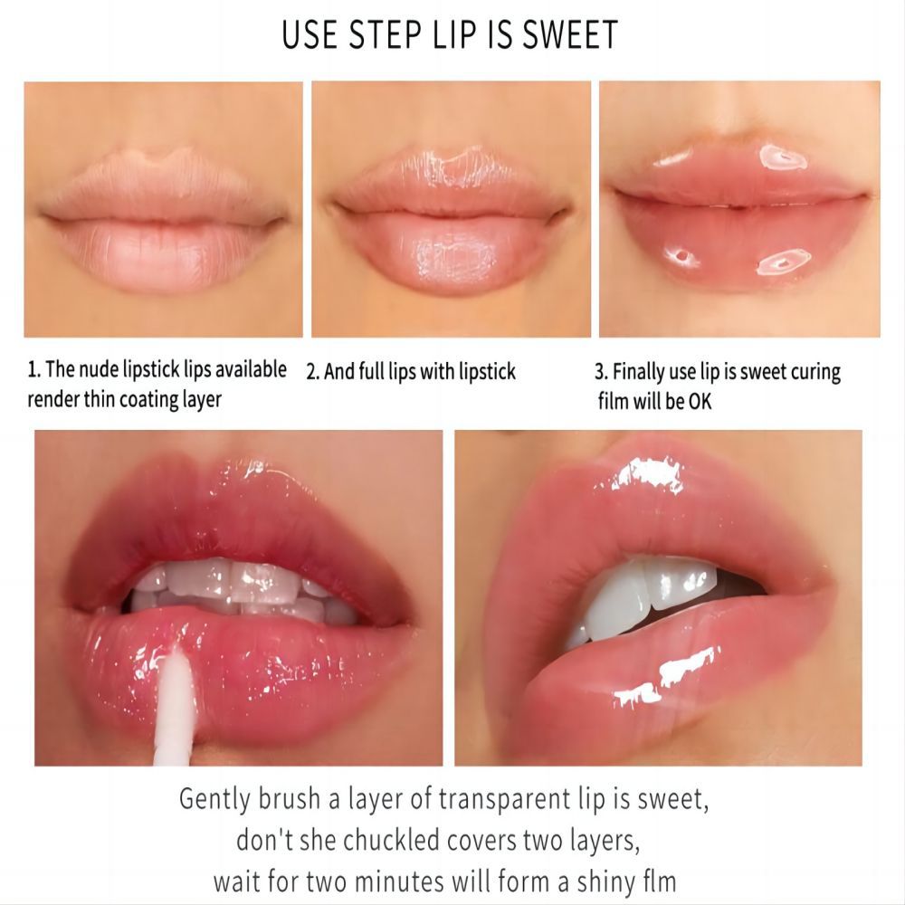 Ampoule lip oil microbeads make the lips smooth and transparent with a fruity flavor undefined