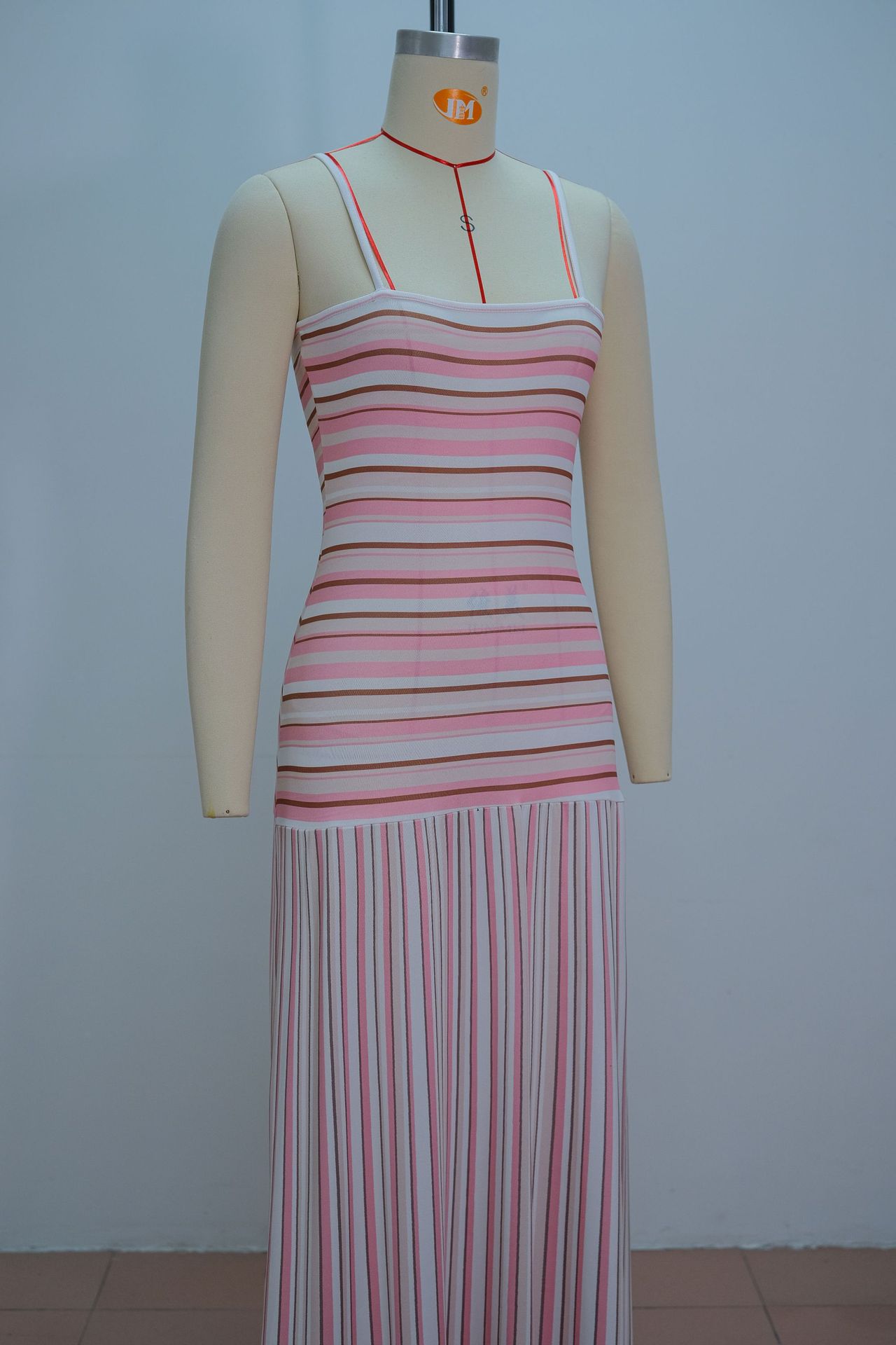Summer New Style Striped Camisole Dress Fresh American Clothing For Women In Stock_ecoleips.com